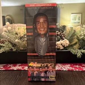 2001 Collectible NSYNC Justin Timberlake Bobblehead